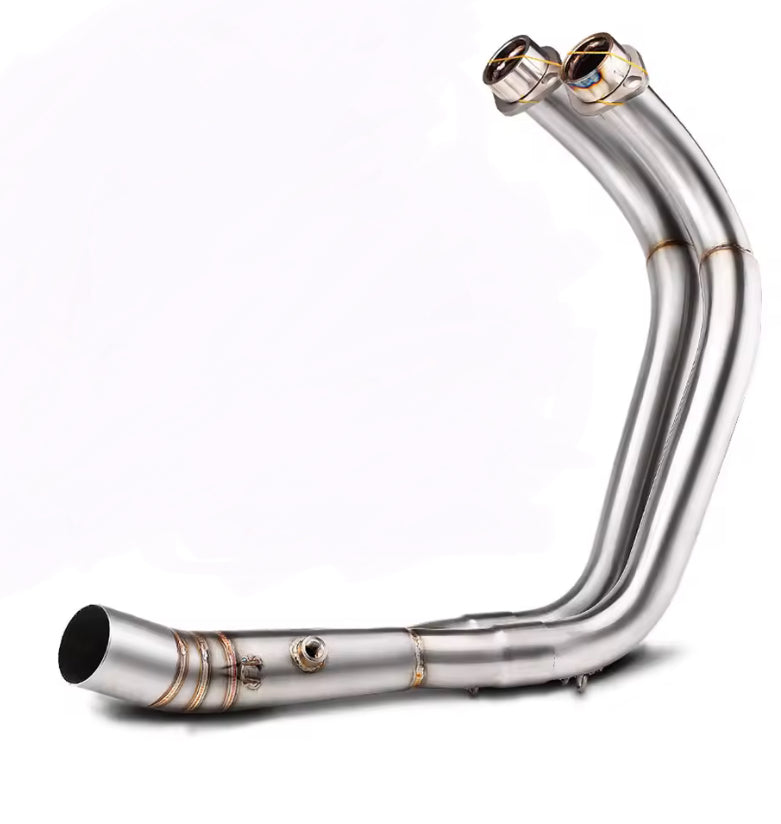 Colectores de escape Yamaha MT-07 (2014-2023) – Acero inoxidable. Artesanal
